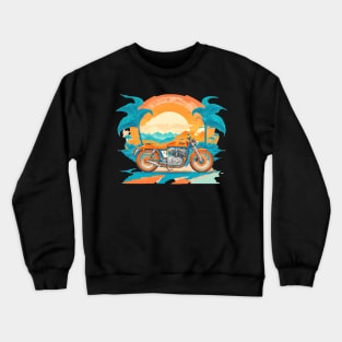 The Sunset Bike Crewneck Sweatshirt